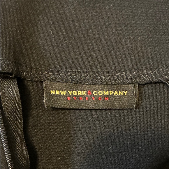 New York & Company Classic Black Mini Skirt - Picture 2 of 6